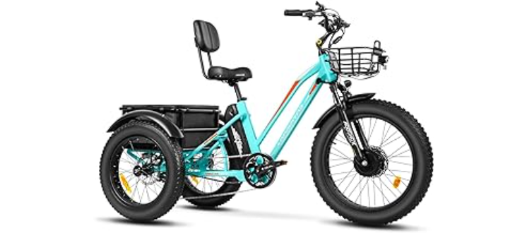 Addmotor Motan Electric Trike Review: 85MI, 450lbs, 3 Wheel Electric Bicycle